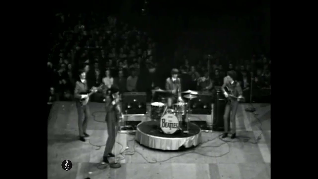The Beatles - I Wanna Be Your Man - Live At The Washington Coliseum 1964 4K