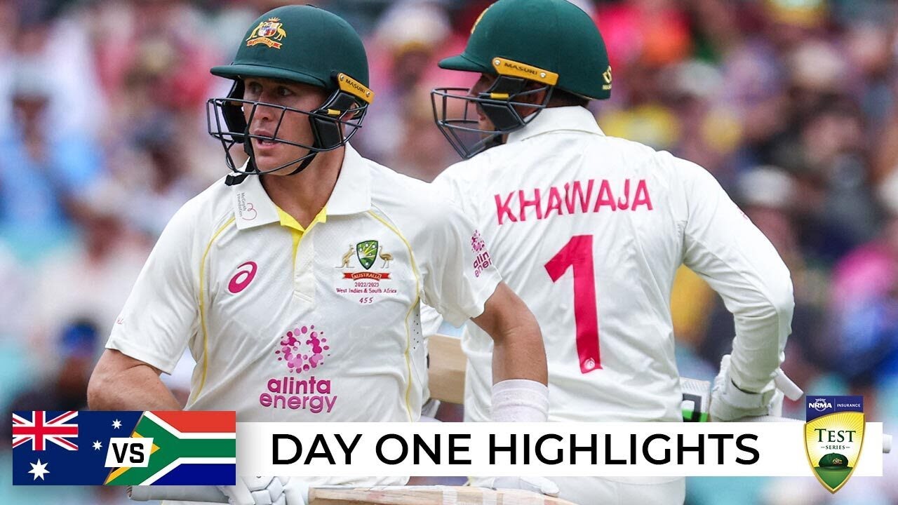 Marnus, Khawaja post fifties before Nortje gets reward | Australia v South Africa 2022-23