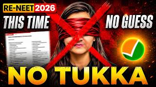 🔥 NO TUKKA This Time! Attempt NEET Like a Topper & Score 600+ Marks
