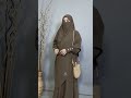abaya one set Namira 🤎 #lebaranversiku #sarimbitmurah #abaya #hijab #gratisongkirrp0