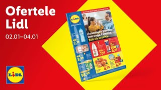 Ofertele Saptamanii La Lidl 2 - 4 Ianuarie 2026