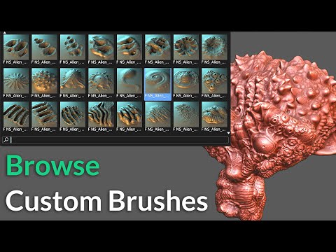 An Asset Browser for Sculpt Brushes? Blender Secrets