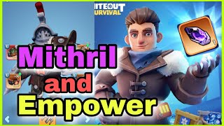 How to use Mithril in Whiteout Survival, Legendary gear empowerment guide