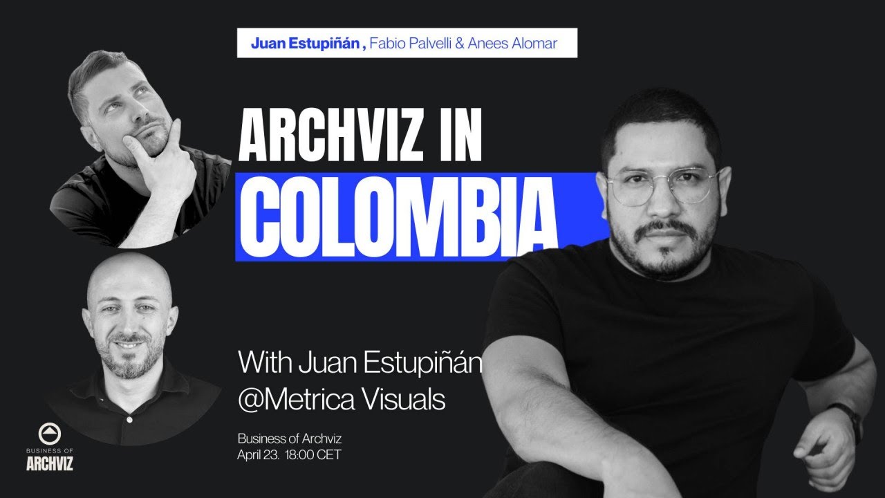 Archviz in Colombia: A Conversation with Juan Estupiñán