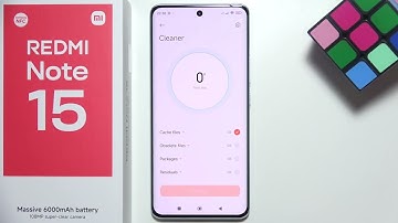 Redmi Note 15: How to Delete Cache Files