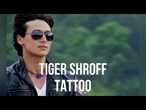 Tiger Shroff Tattoo - YouTube
