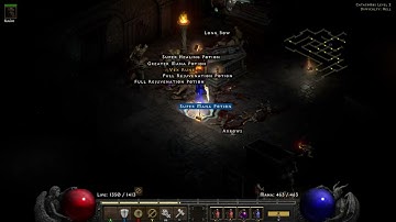 Diablo 2 Ressurected vex rune drop