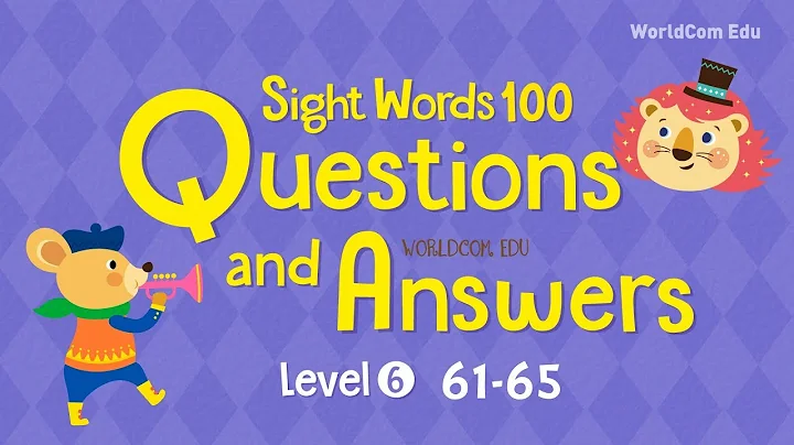 [Sight Words 100 LEVEL.6] Lesson 13 | Brian Stuart Q&A 61- 65