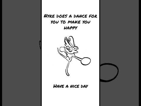 Nyre does a dance to make you happy #originalcharacters #procreate #feelgood #animation