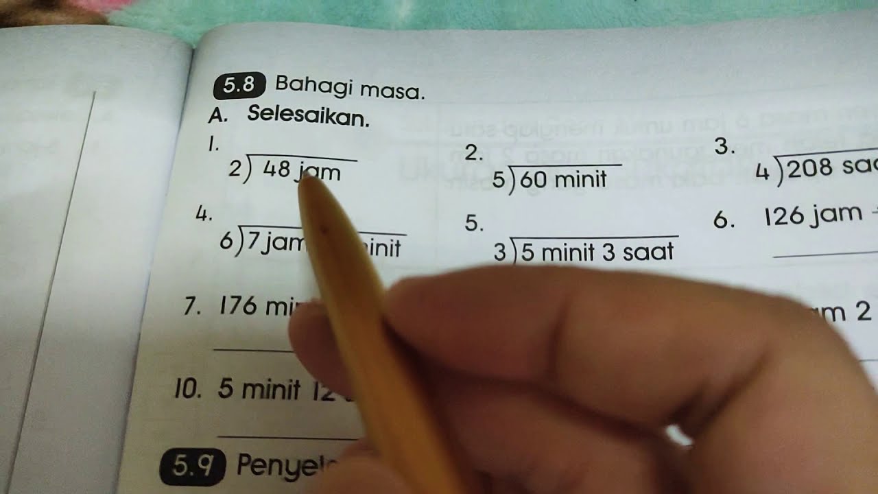 Masa Dan Waktu Tahun 3 Part 3 Bahagi Youtube