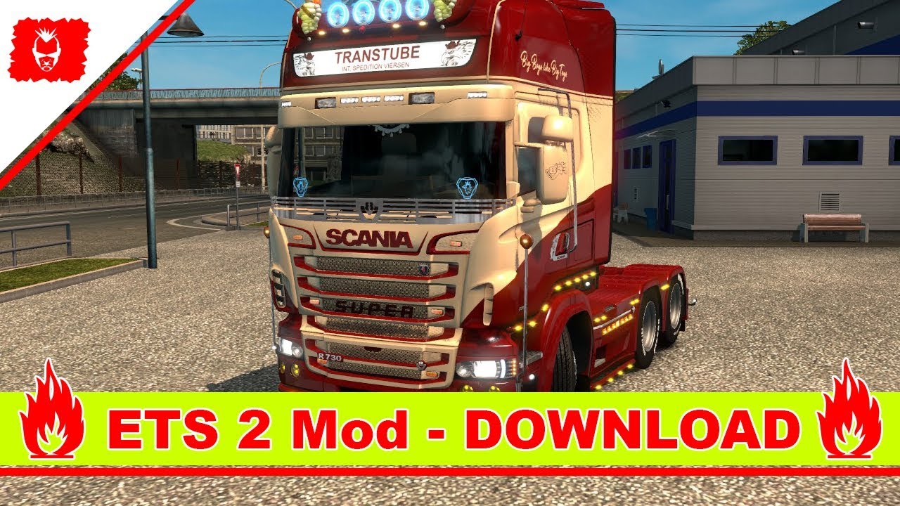 Euro Truck Simulator 2 "TRANSTUBE" Skin | STEAM WORKSHOP  