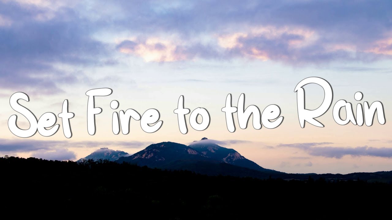 Adele - Set Fire to the Rain (Lyrics)  Rihanna, Eminem... (Mix Lyrics)