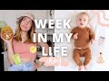 WEEK IN MY LIFE | Smoothies, Skincare Routine, Mommy & Baby Yoga?!