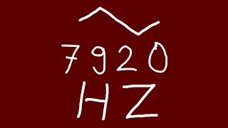 7920 hz triangle