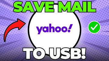 How to Save Yahoo Mail to a Flash Drive or USB Drive Easy Steps (Easy Guide)