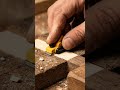 Tiny Electric Planer Smooths Wood #microtools #woodworking #minisatisfying