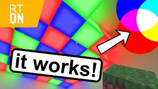 Incredible Light Simulation in Minecraft RTX!