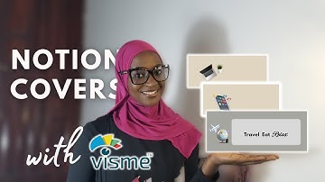 How to Create Custom Notion Covers with Visme.#notion #notiontutorial #notiontips