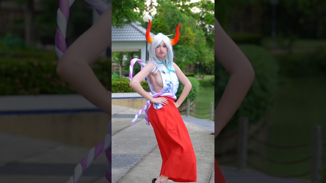 do you guys like my yamato cosplay? 😍🤔🥰 #anime #cosplay