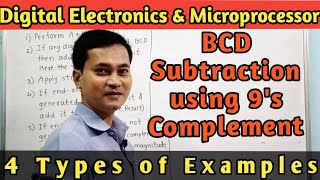 20.3) BCD Subtraction using 9's Complement