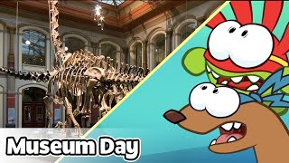 What does Om Nom do on International Museum Day?