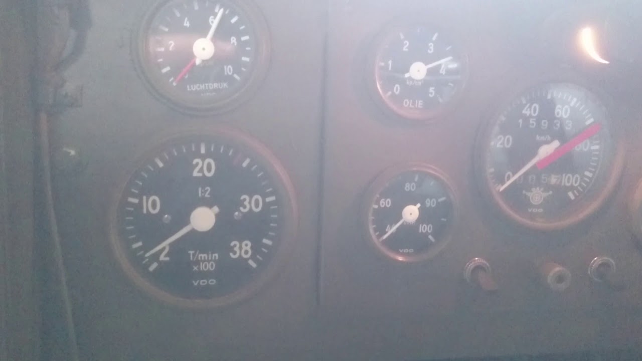 Proefdraaien Daf DF-615