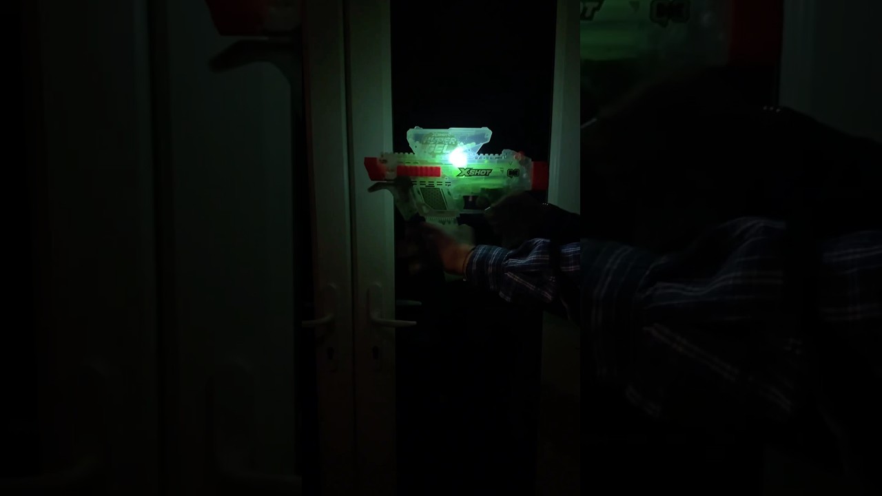 NEXT LEVEL BLASTER BATTLES ARE HERE with the XSHOT HYPERGEL GLOW NIGHTSTRIKE! 🙌 