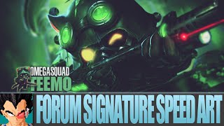 Omega Squad Teemo | Signature Speed Art