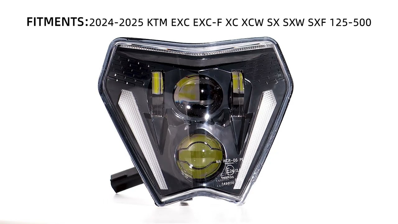 2-Pack KTM Headlight Bulbs – Fits 125, 200, 250, 300, 360, 400
