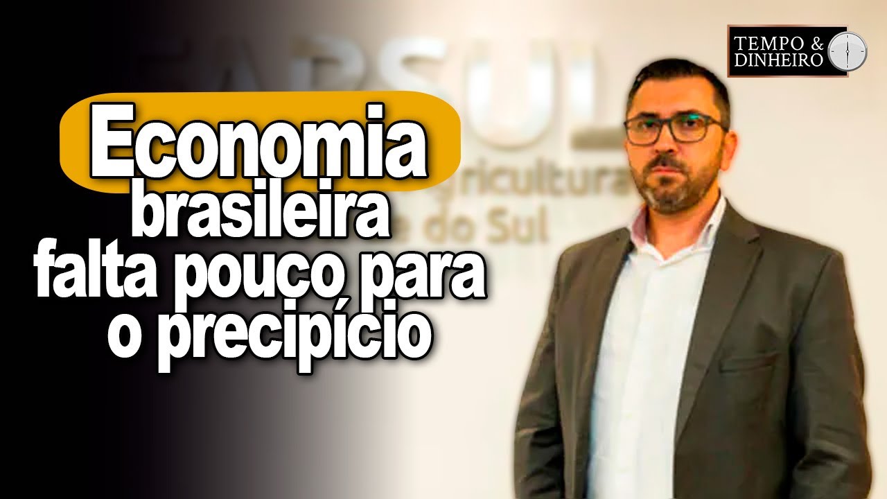 Economia: falta pouco para o precipício, afirma Antônio da Luz, da FARSUL. 