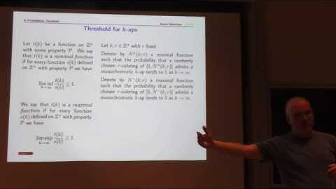 Probability and Ramsey Theory part 1