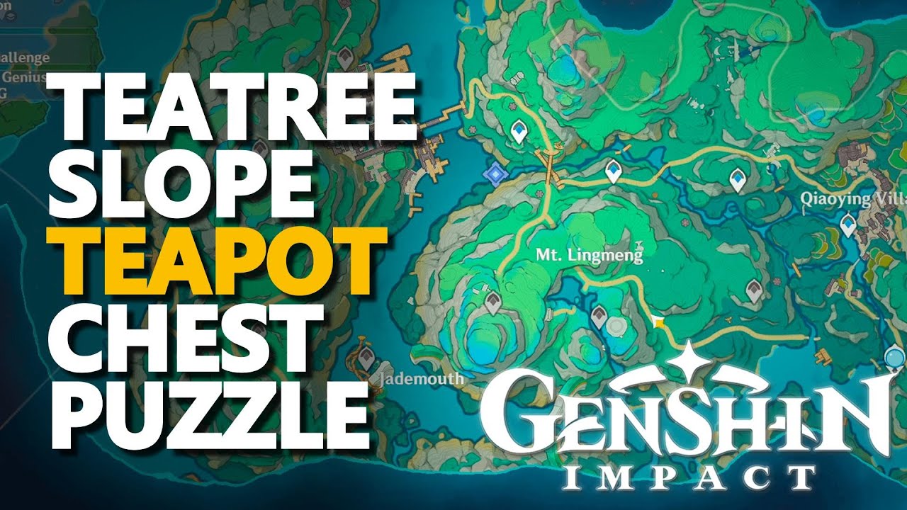 Teatree Slope Teapot Chest Puzzle Genshin Impact YouTube