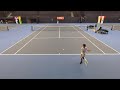 2026 Tennis Canada Fischer U14 Indoor National Championships 🎾 Court 2 | Day 4 [April 1, 2026]