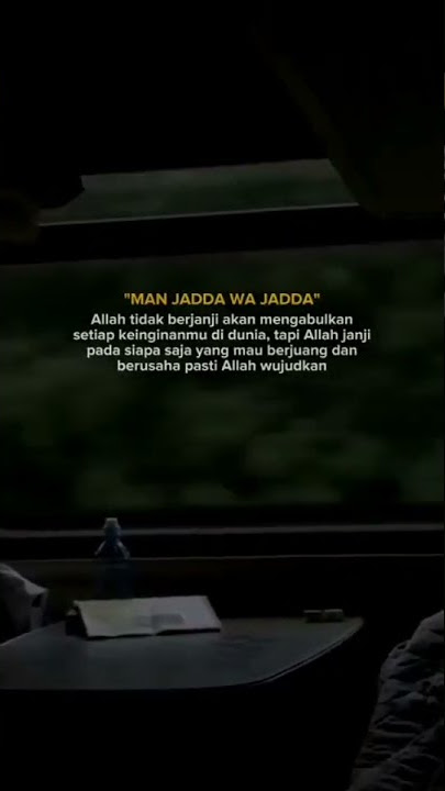 story wa 26, tetap semangat dan bersabarlah #man #jadda #wa #jadda