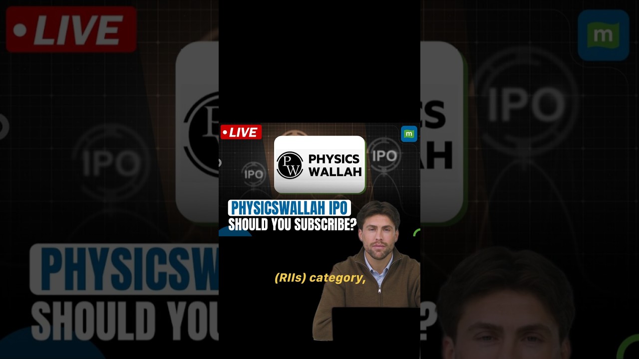 PhysicsWallah IPO Latest GMP & Subscription Numbers (QIB, NII, Retail) 