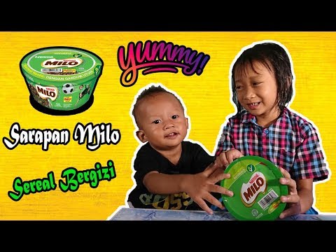 celena-sarapan-milo-di-pagi-hari-sebelum-berangkat-sekolah---celena-buat-sarapan
