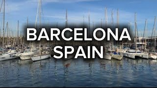 BARCELONA, SPAIN | NADAL AL PORT, RAMBLA DEL MAR, BARCELONETA BEACH | WALKING TOUR 2023