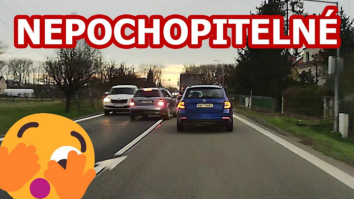BLÁZEN V AUDI A ZASE MĚ ZASTAVILA POLICIE