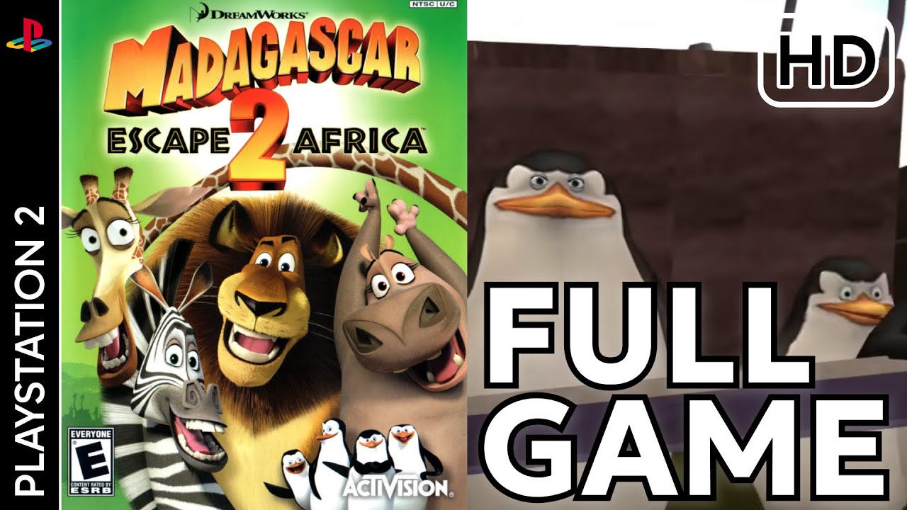DreamWorks Madagascar: Escape 2 Africa [PS2] Full Game Walktrough | Longplay
