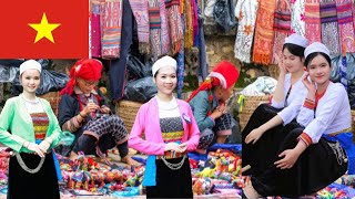 Muong Lo Market – Ethnic Costumes, Food \& Traditions | Part 2