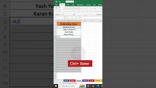 Alt + Enter Secret Excel Trick 🤯 Alt + Enter Shortcut You Must Know⚡ #excel