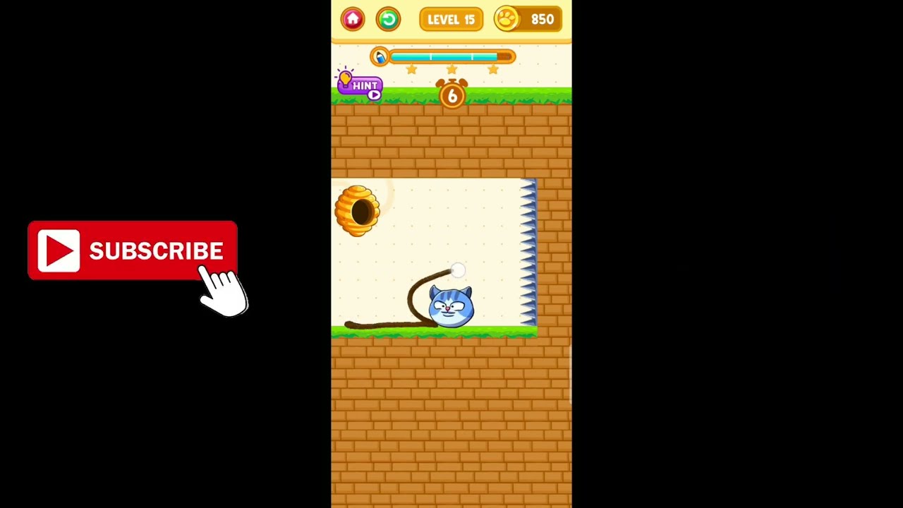 Save the Cat: Draw to Save Level 15