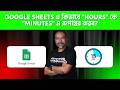 📊 Google Sheets-এ কিভাবে Hours কে Minutes এ রূপান্তর করবেন? | Bangla Tutorial