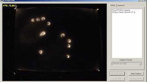 Multitouch Screen Blob Test