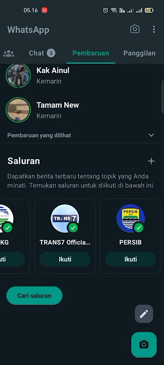 Cara mengubah tampilan pembaruan WhatsApp menjadi seperti Instagram