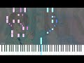 〖楽譜あり〗【採譜してみた】ゆうれいになりたい / 『ユイカ』〖ピアノ楽譜 Created by ジョーカー〗