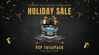 Holiday Sale PSP TotalPack $799 ($19 per plugin)!