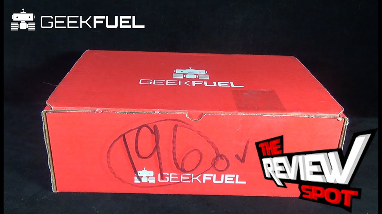 Subscription Spot - Geek Fuel November 2014 Subscription Box OPENING!