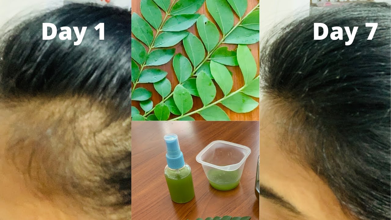 7 day Hair Miracle | With Proven Real Results | Curry Leaves Magic - YouTube