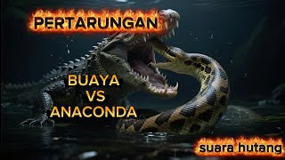 Pertarungan buaya vs anaconda 